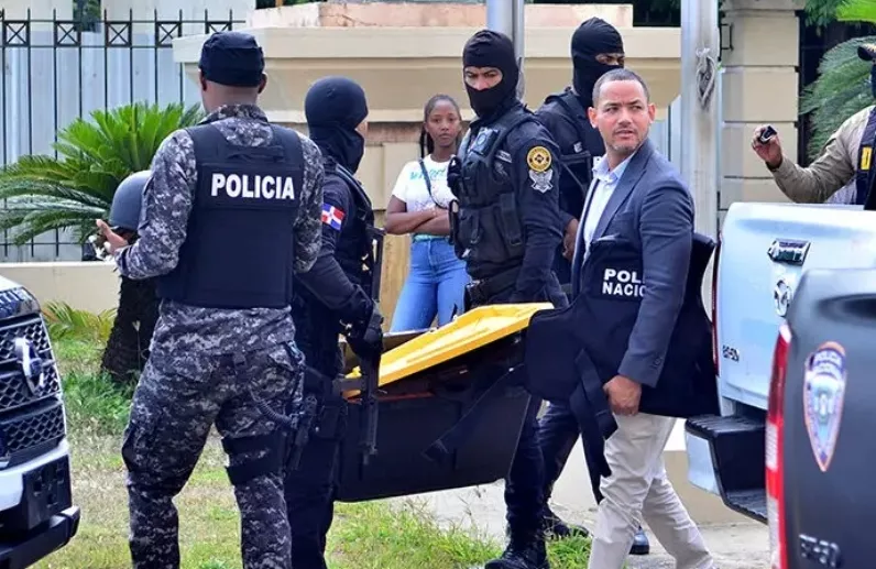 Personas que fueron apresadas en  Operación Gavilán.