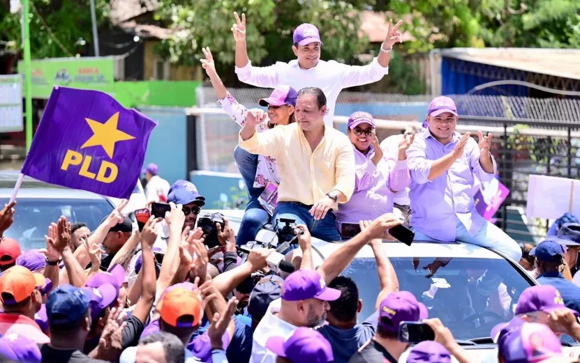 Abel Martínez ayer en Montecristi.