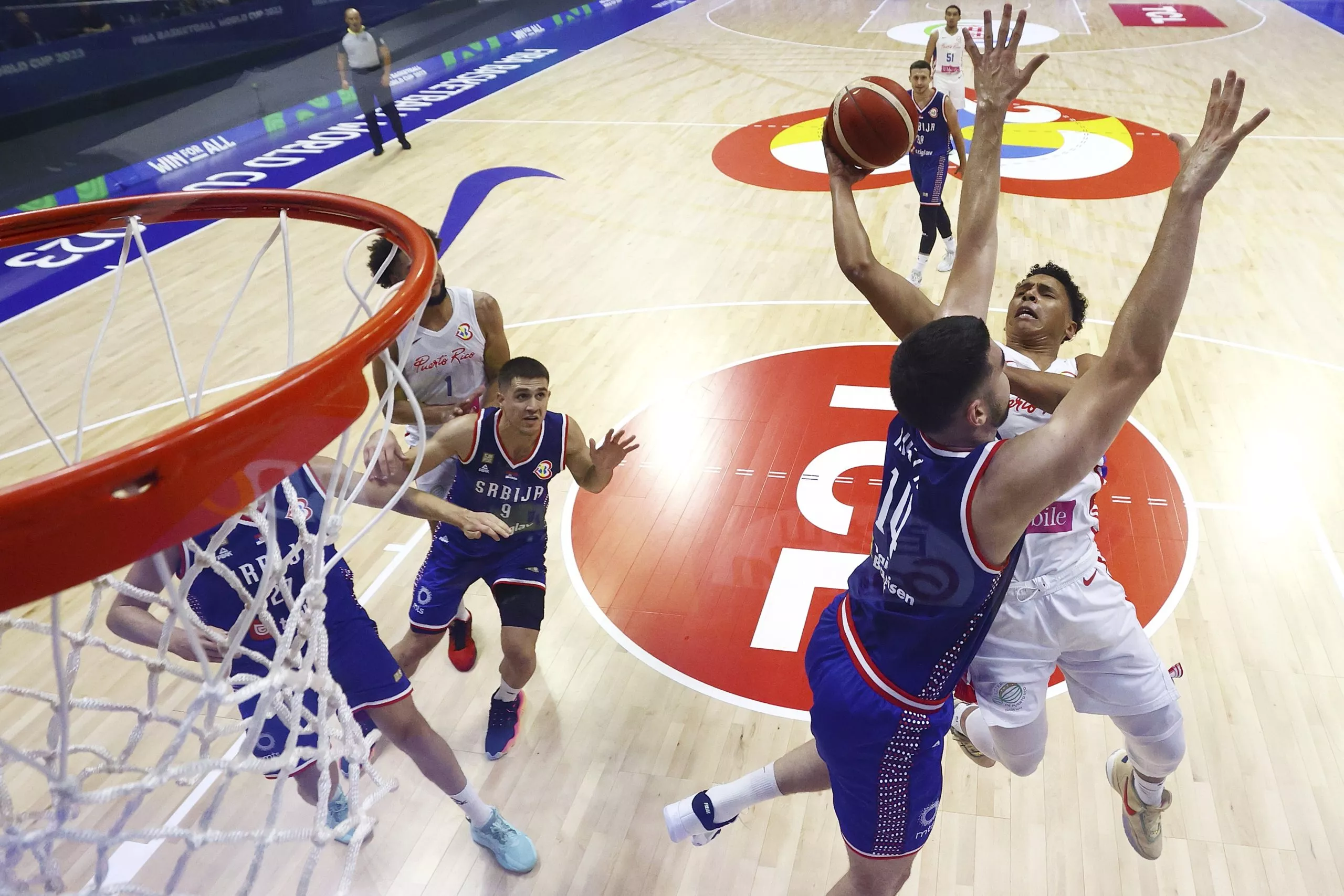World Cup Serbia Puerto Rico Basketball
