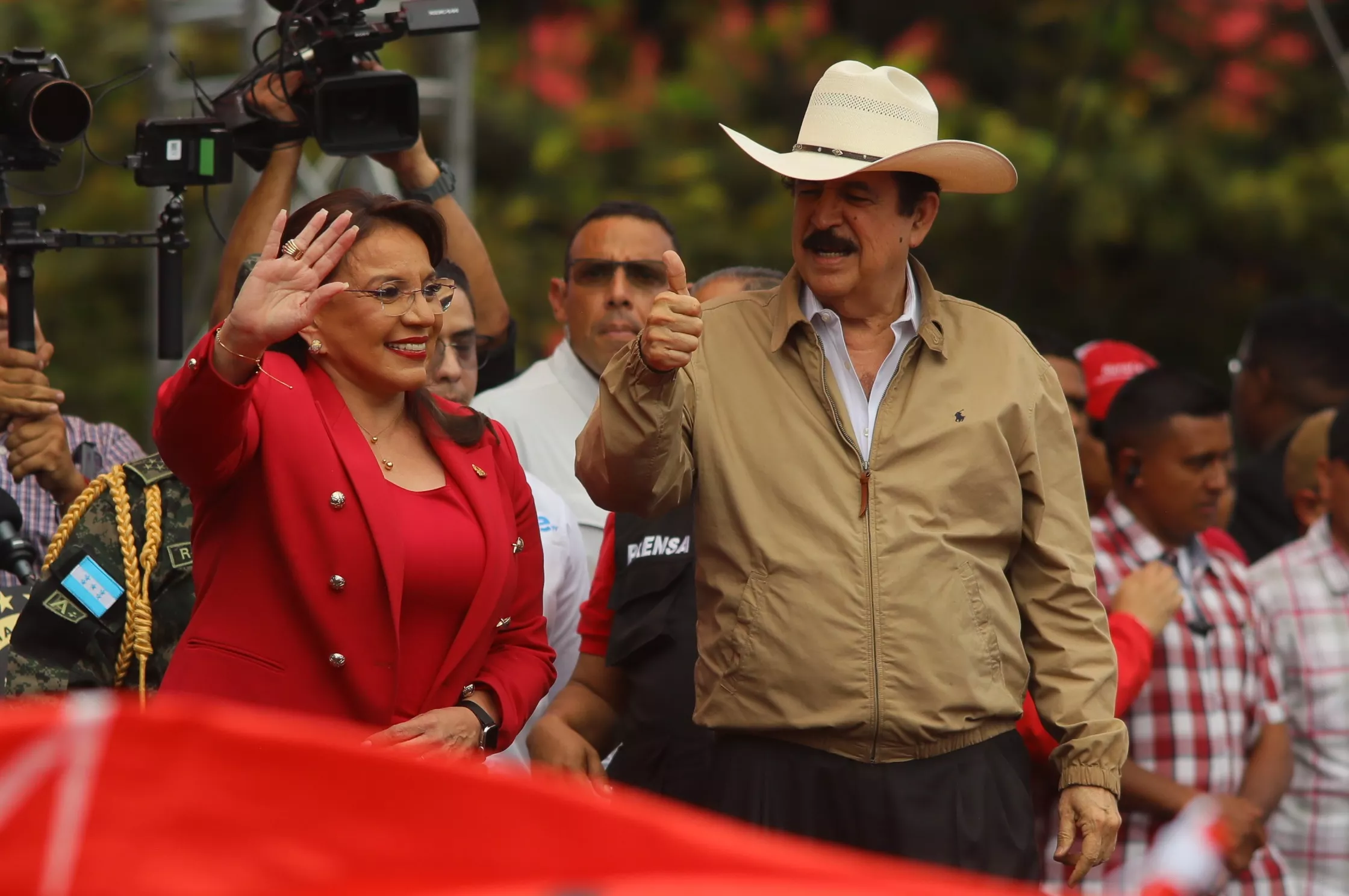 Manifestación convocada por la Presidencia de Honduras pide al Congreso que elija al nuevo fiscal general y al adjunto