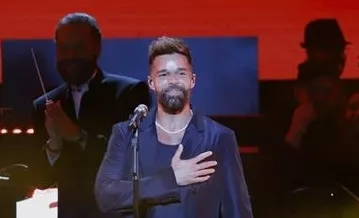 El artista puertorriqueño Ricky Martin.