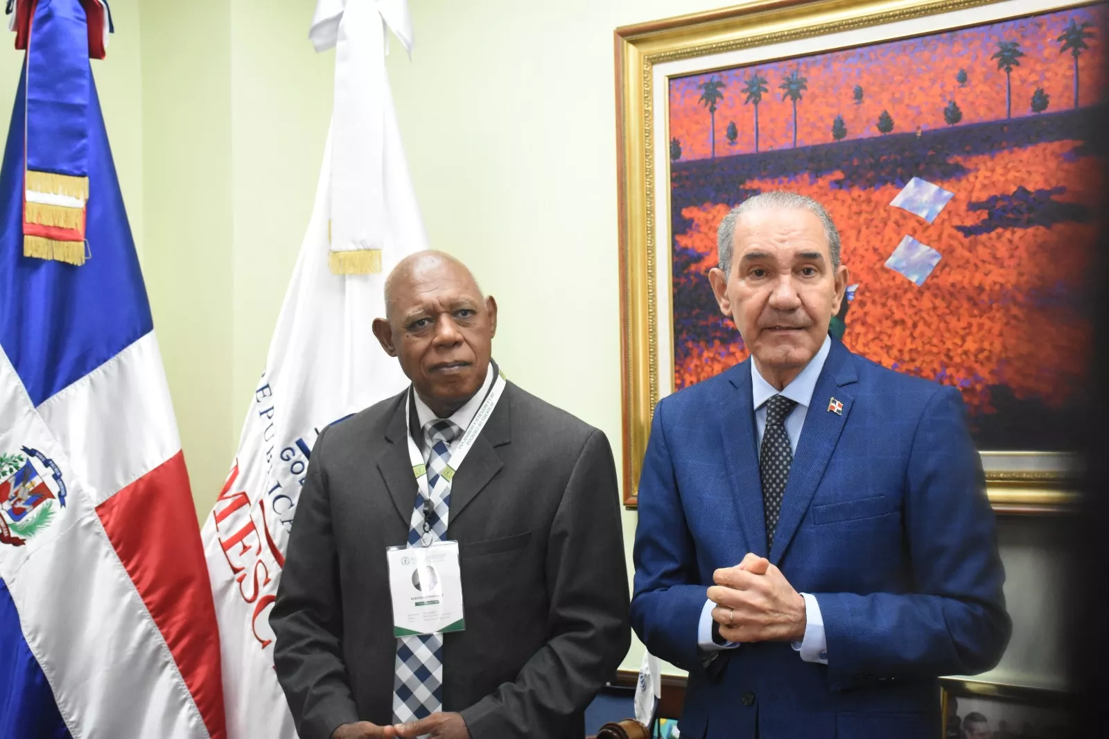 Eleuterio Martínez y Franklin García Fermín