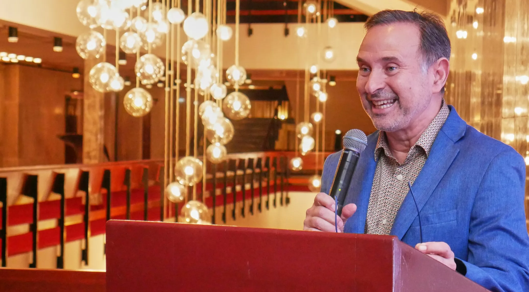 Carlos Veitía fue  designado director artístico y general del Teatro Nacional en julio 2022 por el Gobierno.