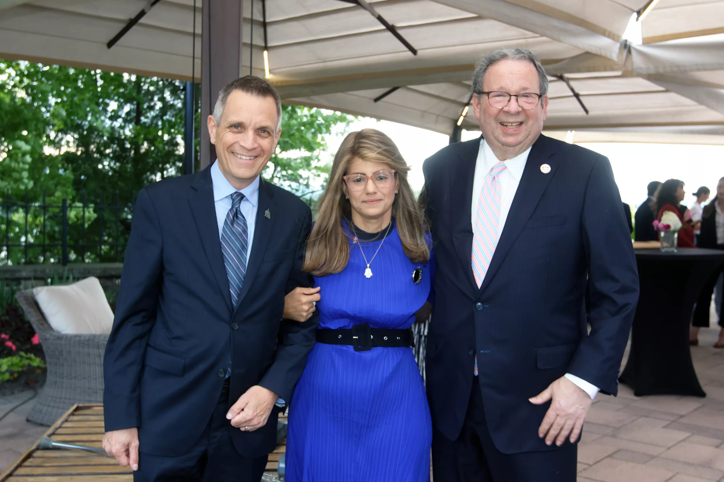 Mark Sutcliffe, alcalde Ottawa, Michelle Cohen y David Cohen