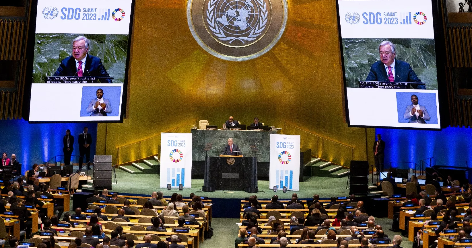 António Guterre, secretario general de la ONU, inició ayer los trabajos de la Asamblea General del organismo.