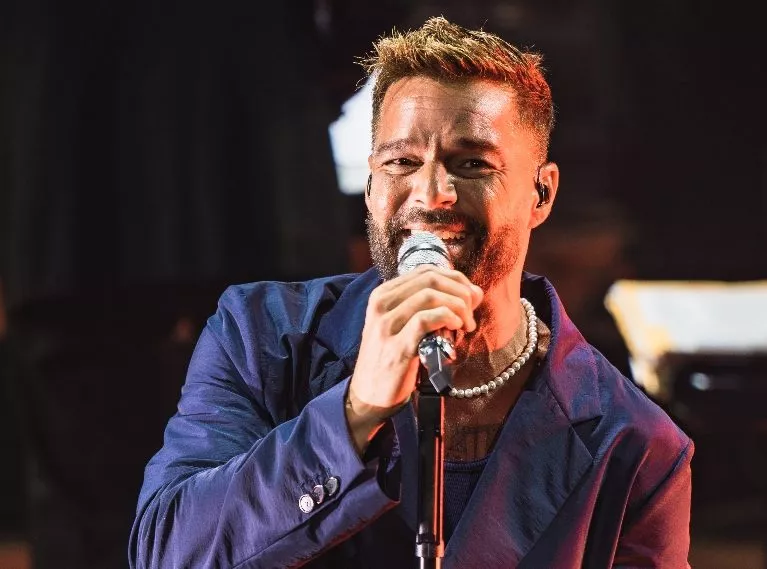 El ídolo boricua Ricky Martin