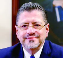 Rodrigo Chaves, presidente de Costa Rica.