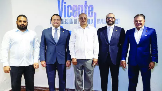 Mijail Peralta, José Manuel Almonte, Andrés Van der Horst, Francisco Elías y Andrés Van der Horst (hijo).