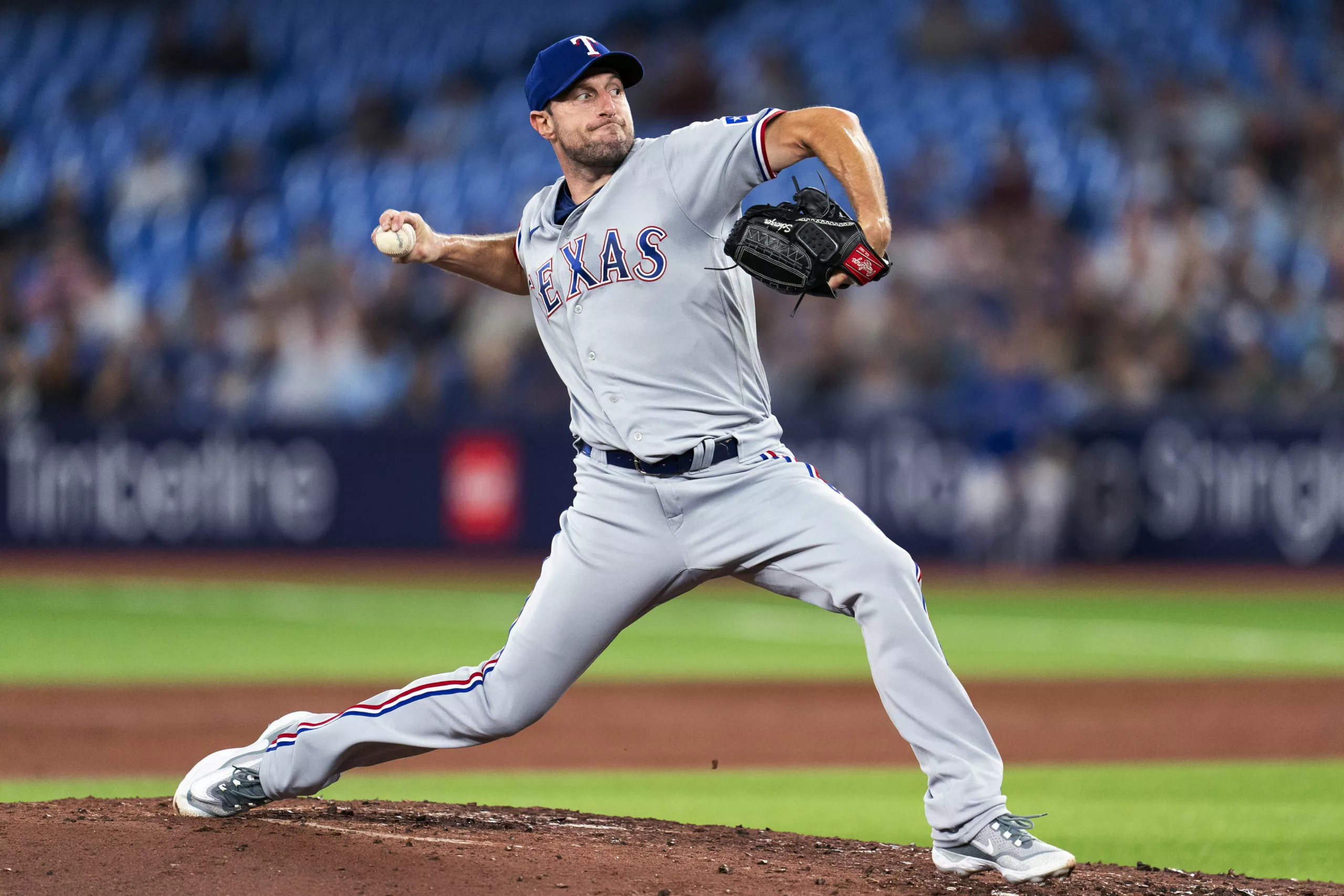 Rangers Blue Jays Baseball