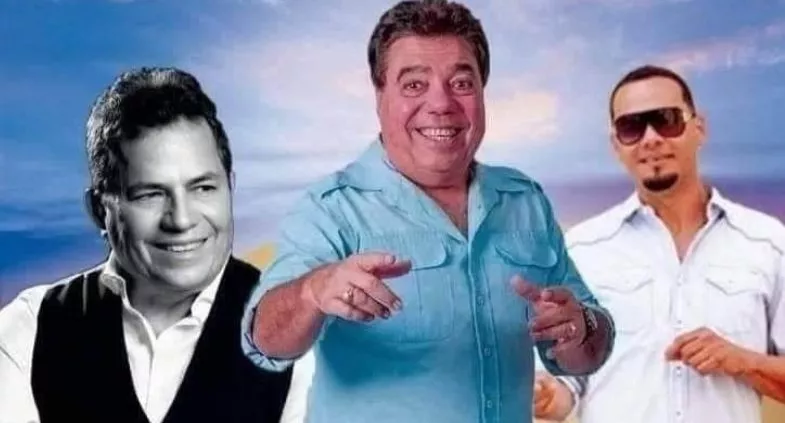 Integrantes de la Orquesta La Solución, de Puerto Rico.