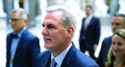 Los republicanos se dedicarán a  sustituir a Kevin McCarthy.