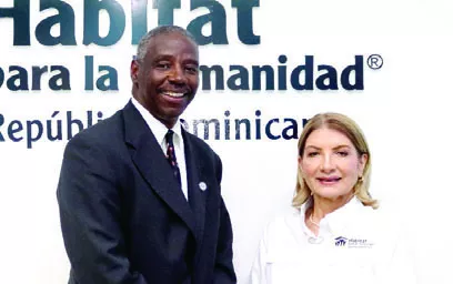 Isiah Parnell y Cesarina Fabián.