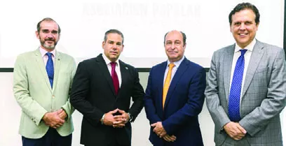 Carlos Martí, Paul Arzeno, Horacio Carrión y Luis Heyaime.