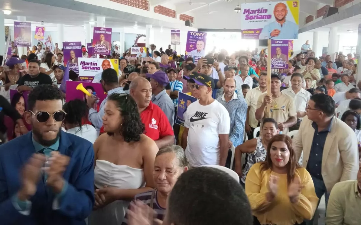 El PLD realizó unas 267 asambleas durante el fin de semana.  FUENTE EXTERNA