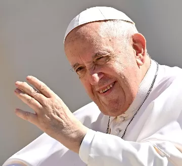 El papa Francisco  habló en la apertura del Sínodo.