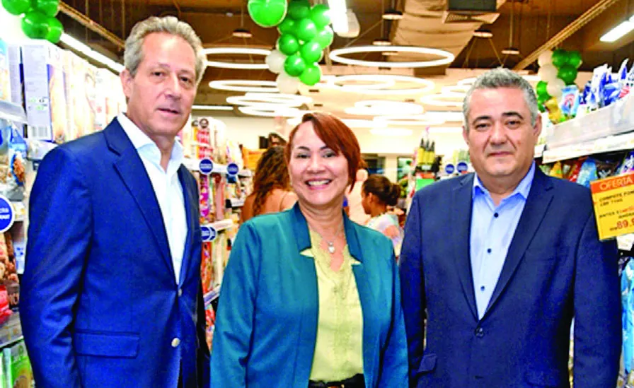 Olivier Pellin, Francis Meriño y Gerardo García.