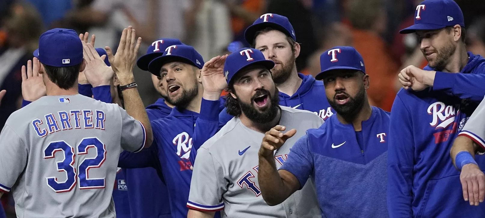 ALCS Rangers Astros Baseball
