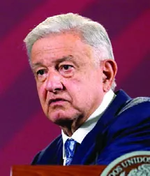 Presidente Andrés Manuel López Obrador.