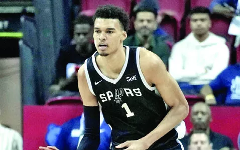 Victor Wembanyama fenómeno más esperado en la NBA.   Ap