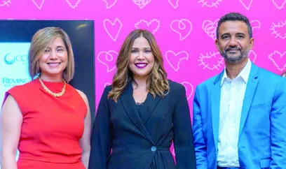 Silvia Figueroa, Ámbar Hernández y  Ariel Peña.