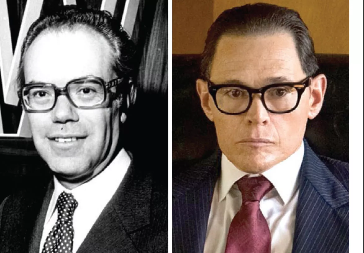 Charles Bluhdorn es interpretado por el actor Burn Gorman.