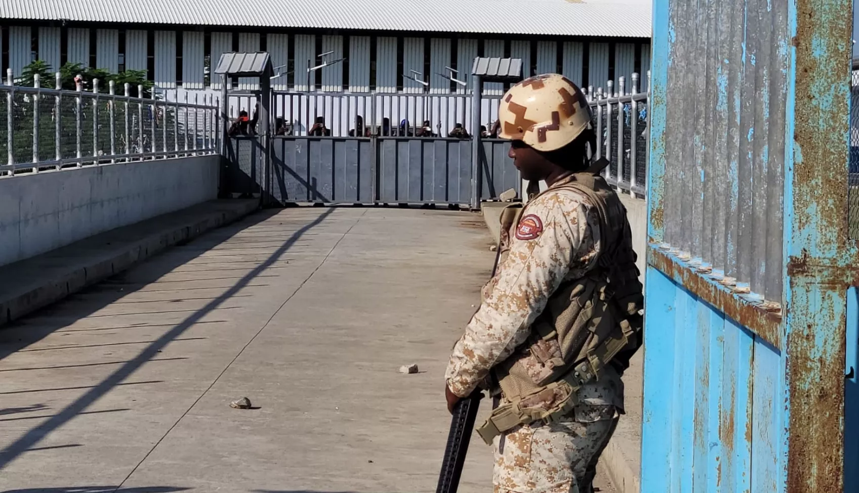 La puerta  fronteriza entre Juana Méndez y Dajabón ha permanecido cerrada por más de un mes.   fuente externa