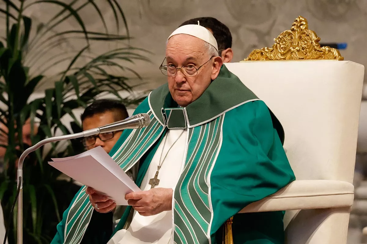 Pope Francis leads Holy Mass for Conclusion of Synod of Bishops