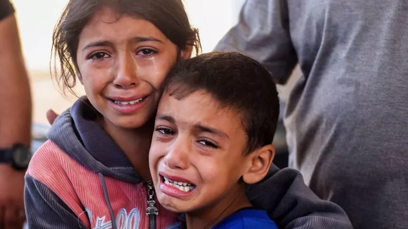Niños palestinos-Gaza