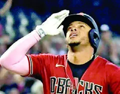 Ketel Marte ha demostrado gran clase como bateador.  AP
