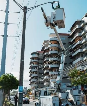 El plan de iluminación busca garantizar seguridad.