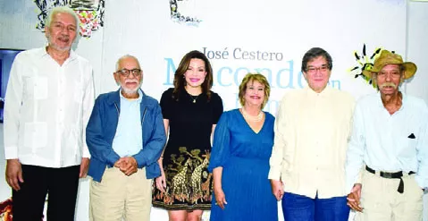 Darío Villamizar, Eduardo Marcele Daconte, Noelia García de Pereira, Verónica Sención, Jaime Abello Banfi y José Cestero.