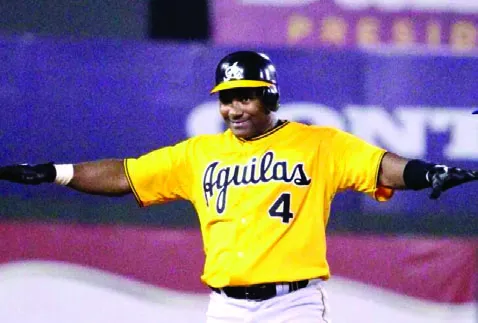 Miguel Tejada, exjugador de las Águilas Cibaeñas .