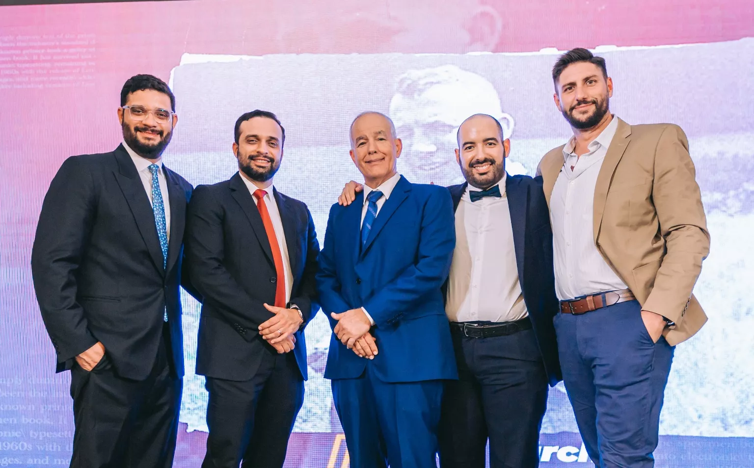 Juan Adames, Juan Francisco Adames, Fernando Santos, Fernando Santos (Hijo) e Ignacio Guilenea.