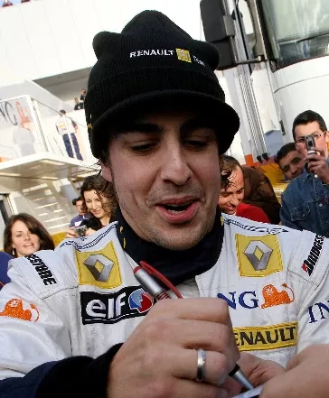 Fernando Alonso está satisfecho consu actuación.
