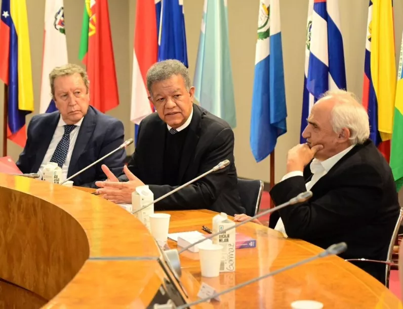 Los exmandatarios se reunieron en Madrid, España.