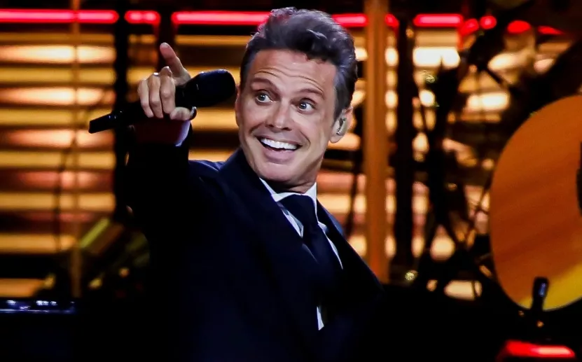 Luis Miguel lloró en Chile durante un concierto.