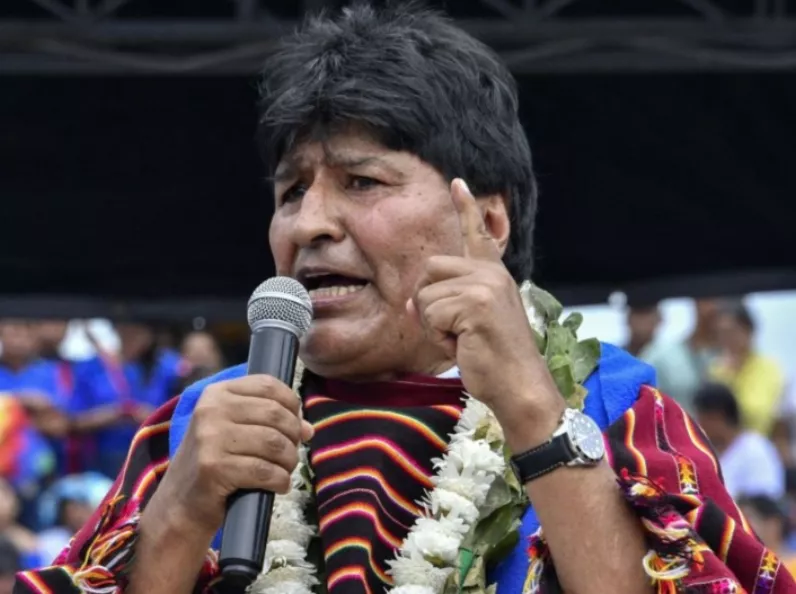 Evo Morales aspira de nuevo a la presidencia del Bolivia.