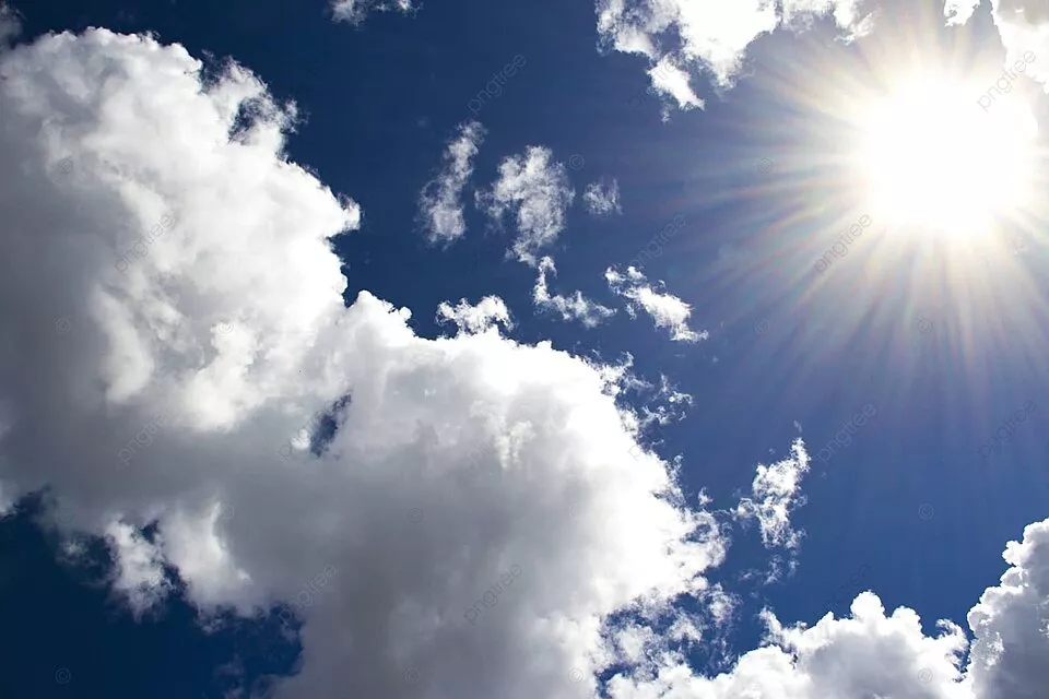 pngtree-radiant-sun-shining-through-heavenly-white-clouds-sky-clouds-high-photo-image_28576746