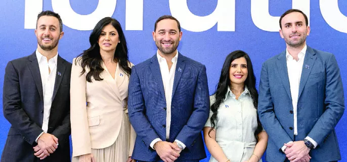 Alex Ross, Elizabeth Pablo, José Eduardo Herrera, Rita Saoud y Jared Karson.