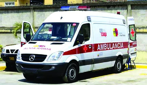 RD Vial llama  colocar dispositivo a las ambulancias faltantes.