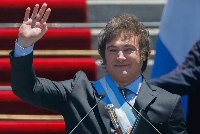 Javier Milei jura como presidente de Argentina