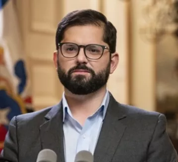 Gabriel Boric, presidente de Chile.