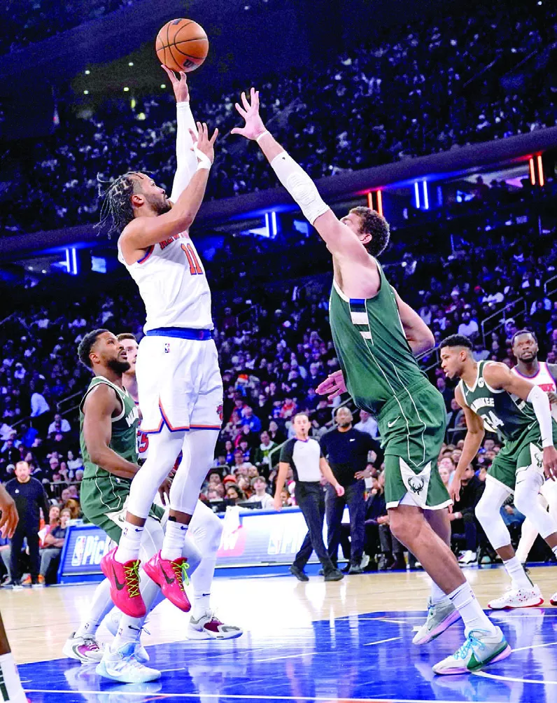 Jalen Brunso  tuvo una gran actuación ayer para liderar la victoria de los Knicks.