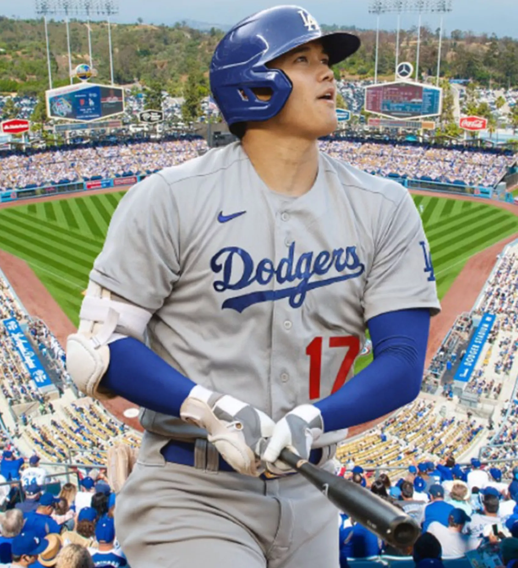 El Dodgers Stadium t sus aficionados se rendirán a los pies del astro japonés de MLB Shohei Ohtani a partir de 2024. AP