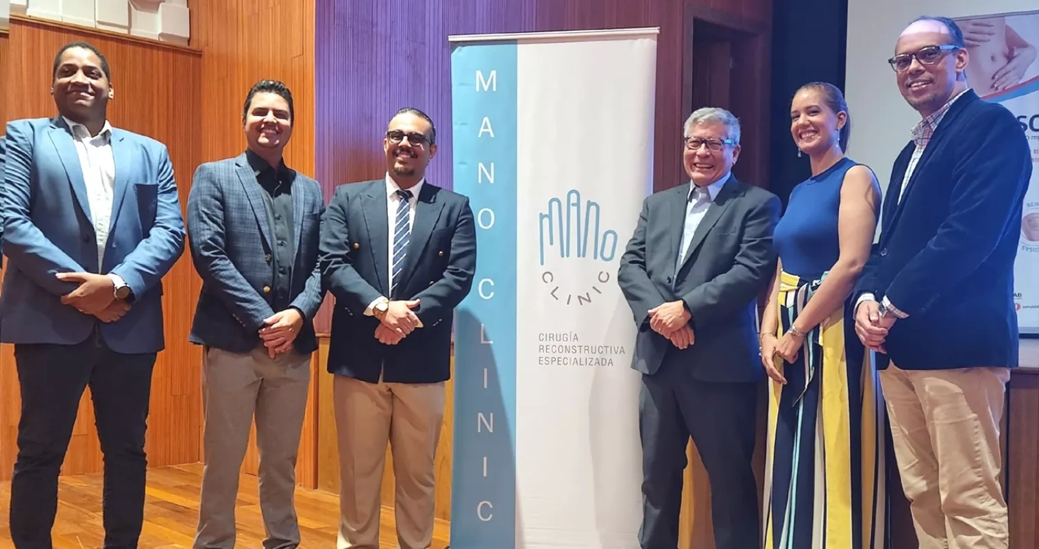 Kervin Brito, Abel Herrera, Vladimir Socias, Jorge Clifton, Silvia Aviles y Otoniel Díaz.
