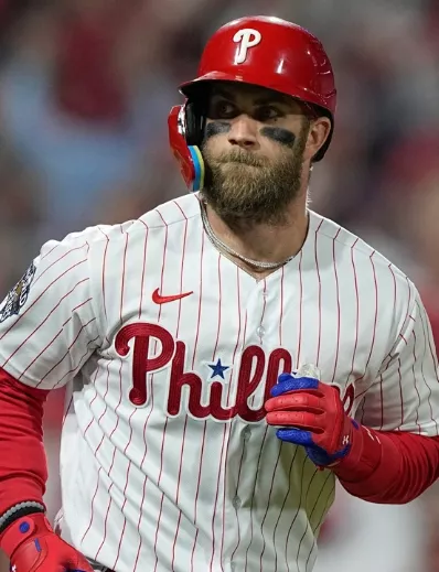 Bryce Harper jugador de los Filis de Filadelfia