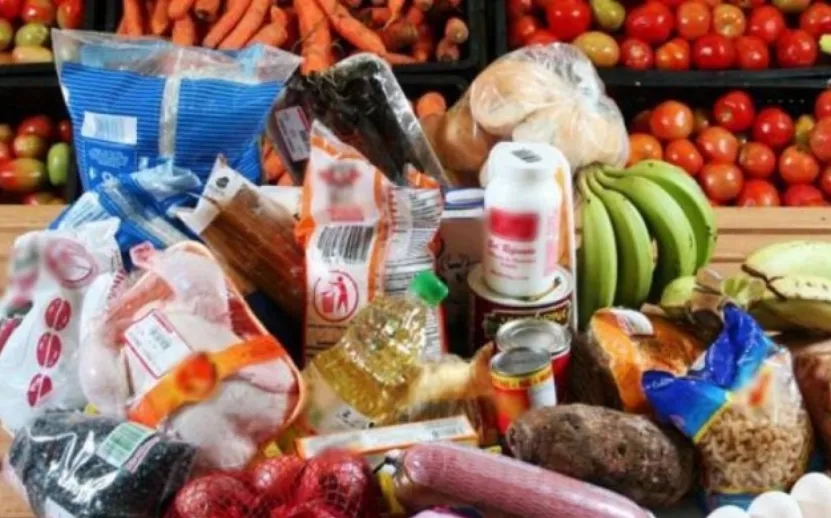 Productos de la canasta básica dominicana.  AGENCIA FOTO