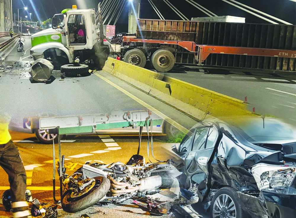 FOTO COLLAGE ACCIDENTE