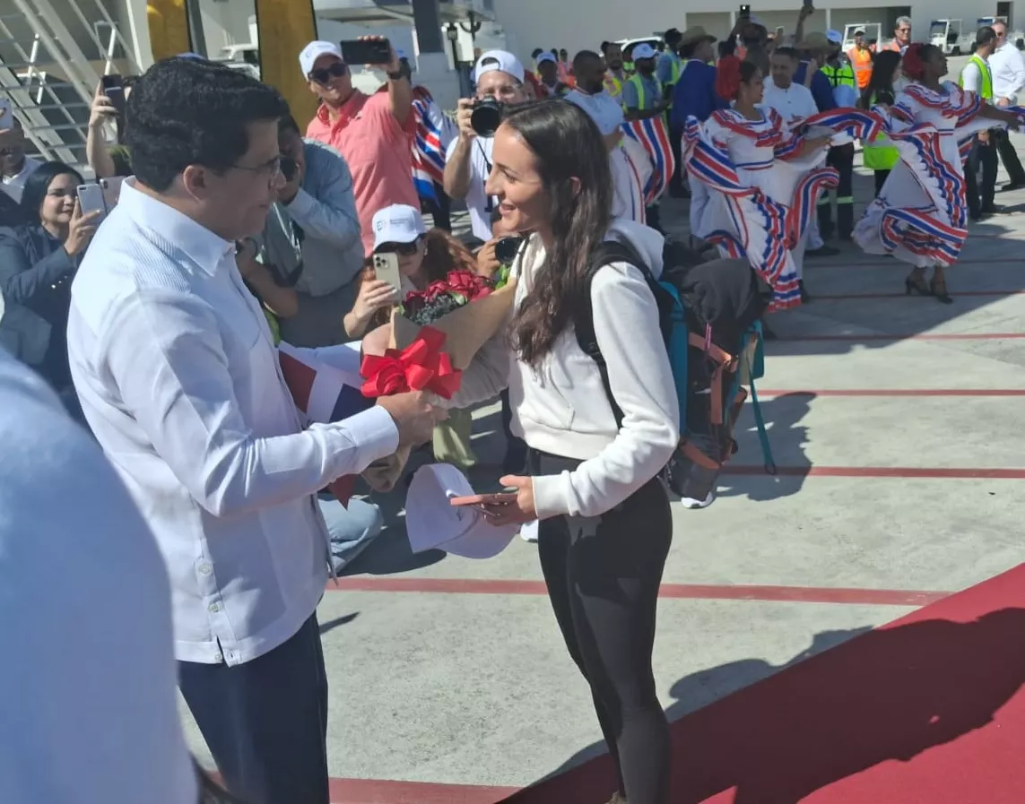 La turista Ariana