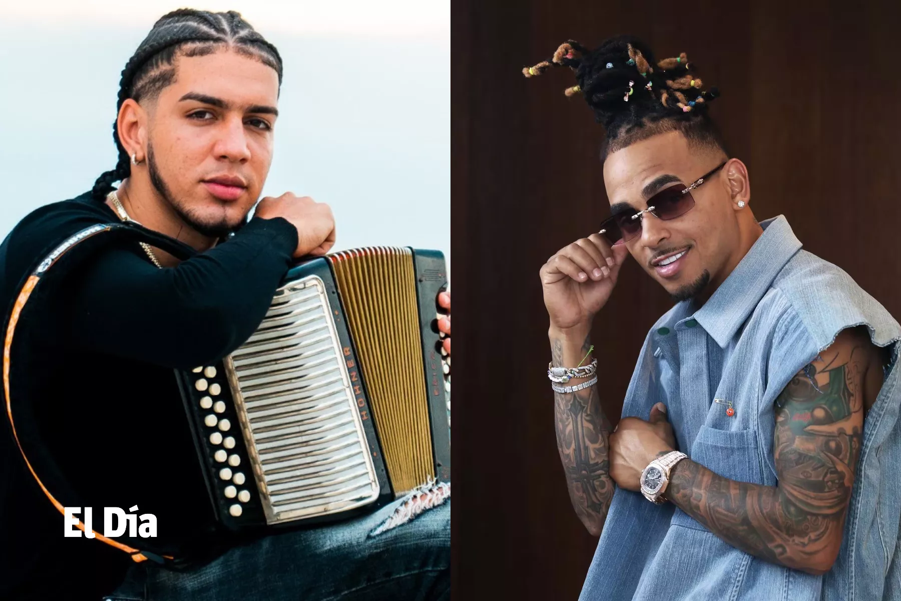 Ozuna y El Rubio del acordeon